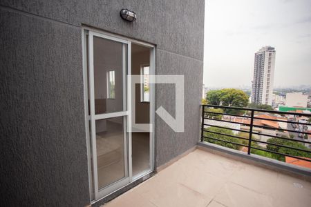 VARANDA DO QUARTO SUÍTE de apartamento para alugar com 1 quarto, 47m² em Santana, São Paulo