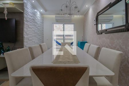 Sala de jantar de apartamento para alugar com 3 quartos, 84m² em Vila Bocaina, Mauá