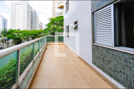 Área privativa/Varanda de apartamento para alugar com 4 quartos, 158m² em Buritis, Belo Horizonte
