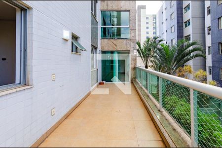 Área privativa/Varanda de apartamento para alugar com 4 quartos, 158m² em Buritis, Belo Horizonte