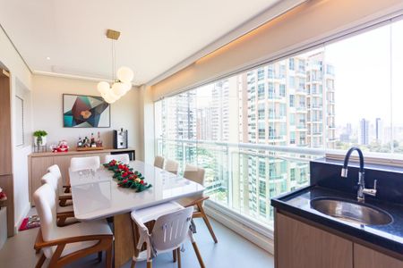 Varanda gourmet de apartamento à venda com 3 quartos, 117m² em Umuarama, Osasco