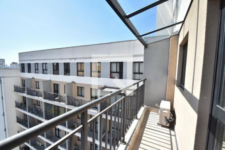 Varanda do Studio de kitnet/studio para alugar com 1 quarto, 25m² em Liberdade, São Paulo