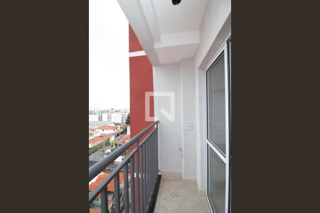 Varanda da Sala de apartamento à venda com 2 quartos, 46m² em Jardim Aida, Guarulhos
