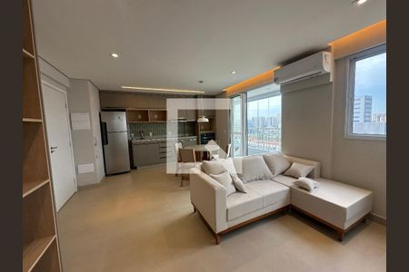 Sala de apartamento para alugar com 1 quarto, 65m² em Bethaville I, Barueri