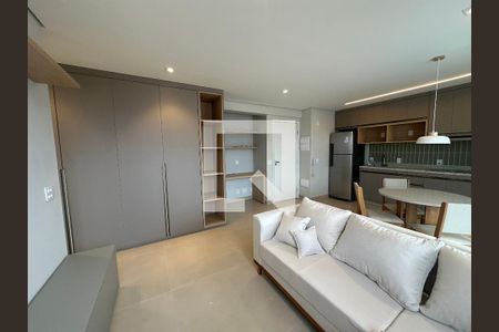 Sala de apartamento para alugar com 1 quarto, 65m² em Bethaville I, Barueri