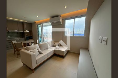 Sala de apartamento para alugar com 1 quarto, 65m² em Bethaville I, Barueri