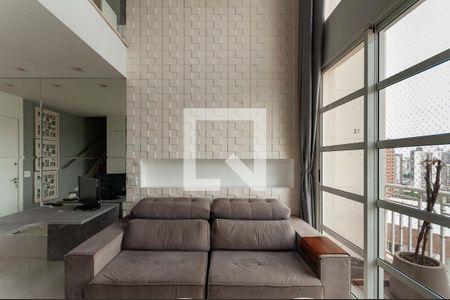 Sala de apartamento à venda com 1 quarto, 50m² em Pompeia, São Paulo
