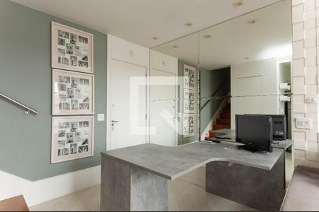 Sala de apartamento à venda com 1 quarto, 50m² em Pompeia, São Paulo