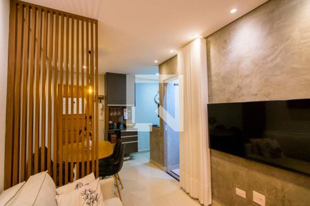 Sala de apartamento para alugar com 2 quartos, 57m² em Jardim Europa, Santo André
