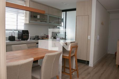 Cozinha/ Sala de apartamento para alugar com 2 quartos, 62m² em Lourdes, Belo Horizonte
