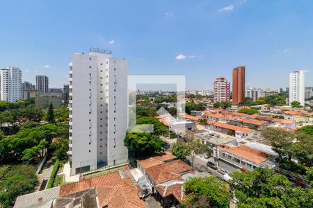 Sala - Vista de apartamento para alugar com 3 quartos, 173m² em Campo Belo, São Paulo