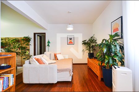 sala de apartamento à venda com 3 quartos, 120m² em Santo Antônio, Belo Horizonte