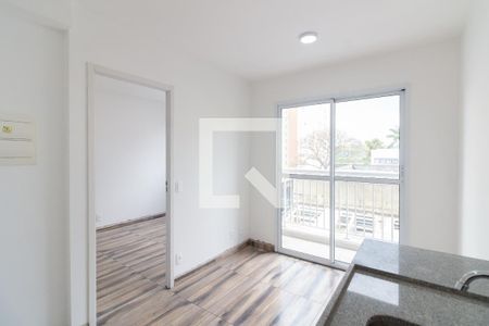 Sala - Cozinha de apartamento à venda com 1 quarto, 28m² em Vila Butantã, São Paulo
