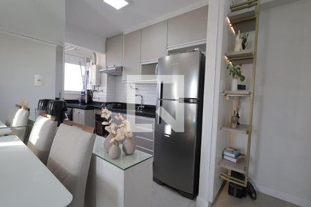 Cozinha de apartamento para alugar com 2 quartos, 48m² em Parque Jaçatuba, Santo André