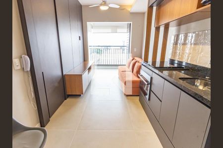 Sala/Cozinha de apartamento à venda com 1 quarto, 30m² em Quarta Parada, São Paulo