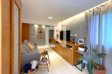 Sala de apartamento à venda com 2 quartos, 70m² em Serra, Belo Horizonte