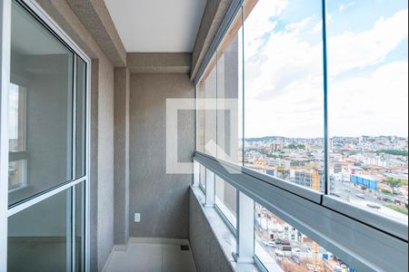 Varanda da Sala de apartamento para alugar com 2 quartos, 58m² em Nova Suíça, Belo Horizonte