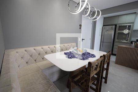 Sala de apartamento à venda com 2 quartos, 83m² em Vila Assunção, Santo André