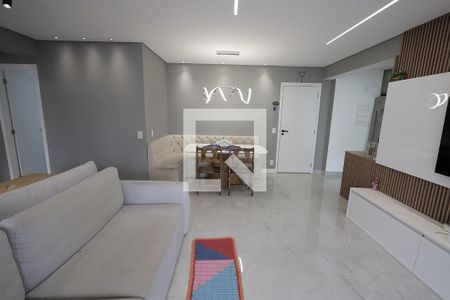 Sala de apartamento à venda com 2 quartos, 83m² em Vila Assunção, Santo André