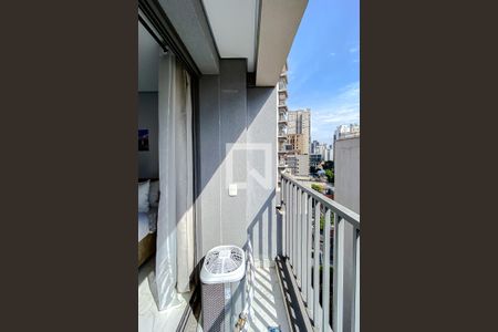Varanda de kitnet/studio para alugar com 1 quarto, 24m² em Vila Mariana, São Paulo