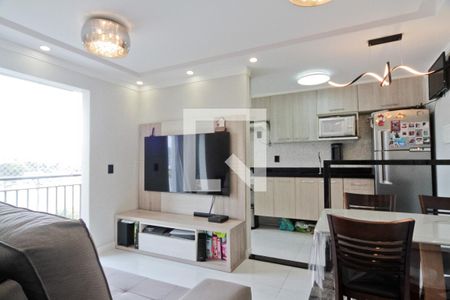 Sala de apartamento à venda com 2 quartos, 48m² em Vila Palmeiras, São Paulo