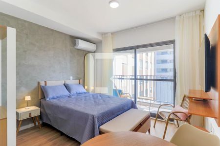 Studio de kitnet/studio para alugar com 1 quarto, 29m² em Santo Amaro, São Paulo
