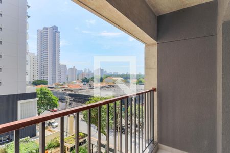 Varanda de kitnet/studio para alugar com 1 quarto, 29m² em Santo Amaro, São Paulo