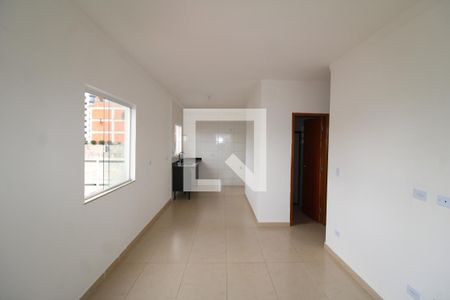 Sala / Cozinha / Área de Serviço de apartamento para alugar com 2 quartos, 45m² em Jardim São Paulo, São Paulo