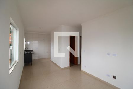 Sala / Cozinha / Área de Serviço de apartamento para alugar com 2 quartos, 45m² em Jardim São Paulo, São Paulo