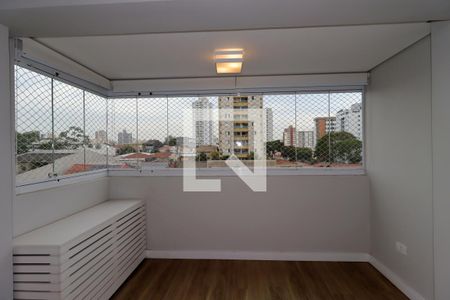 Varanda da Sala de apartamento para alugar com 2 quartos, 105m² em Vila Gilda, Santo André