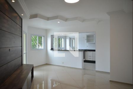 Sala de apartamento para alugar com 2 quartos, 82m² em Campestre, Santo André