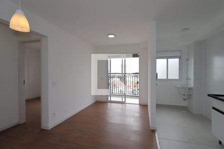 Sala de apartamento para alugar com 2 quartos, 47m² em Campestre, Santo André