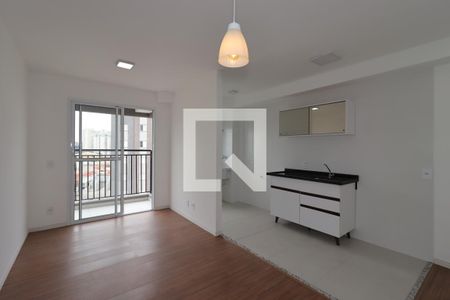 Sala de apartamento para alugar com 2 quartos, 47m² em Campestre, Santo André