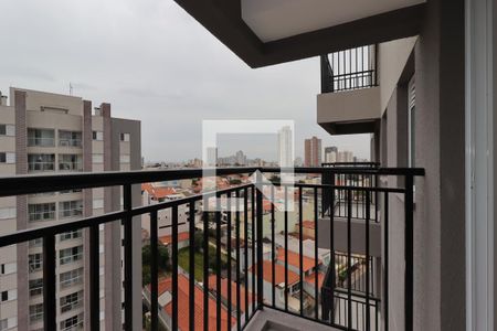 Varanda da Sala de apartamento para alugar com 2 quartos, 47m² em Campestre, Santo André
