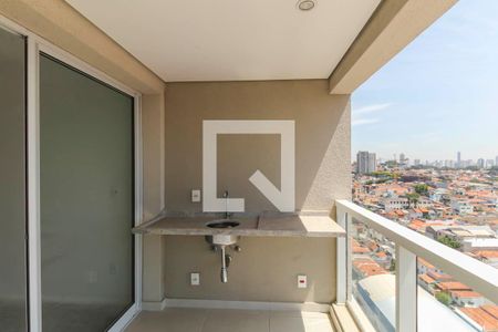 Varanda da Sala de apartamento à venda com 2 quartos, 64m² em Vila Prudente, São Paulo
