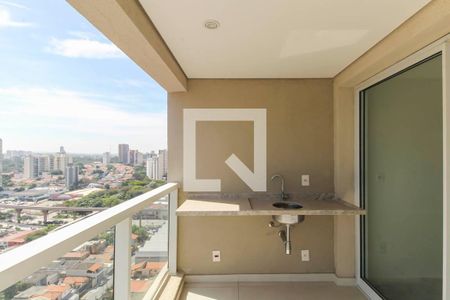 Varanda da Sala de apartamento à venda com 2 quartos, 64m² em Vila Prudente, São Paulo
