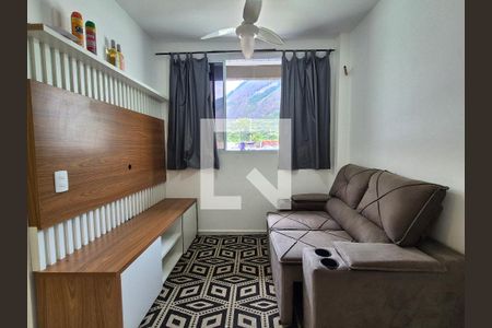Sala  de apartamento à venda com 2 quartos, 55m² em Barra da Tijuca, Rio de Janeiro