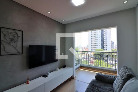 Sala  de apartamento à venda com 2 quartos, 56m² em Vila Aurora, São Bernardo do Campo
