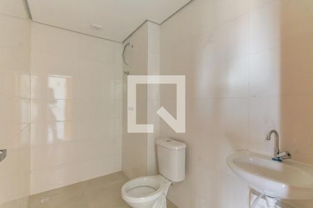 Banheiro do Studio de kitnet/studio para alugar com 1 quarto, 24m² em Vila Carrão, São Paulo