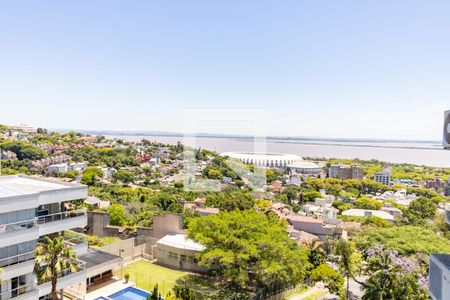Vista da Sala de apartamento para alugar com 3 quartos, 127m² em Menino Deus, Porto Alegre