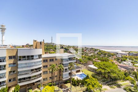 Vista da Sala de apartamento para alugar com 3 quartos, 127m² em Menino Deus, Porto Alegre