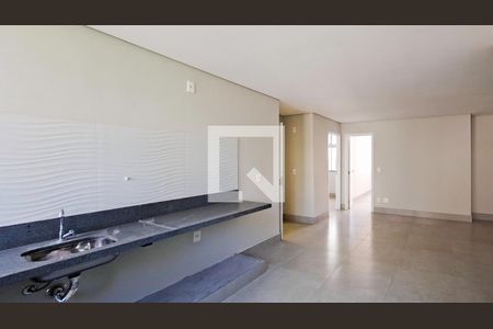 Sala/Cozinha de apartamento para alugar com 2 quartos, 64m² em Centro, Belo Horizonte