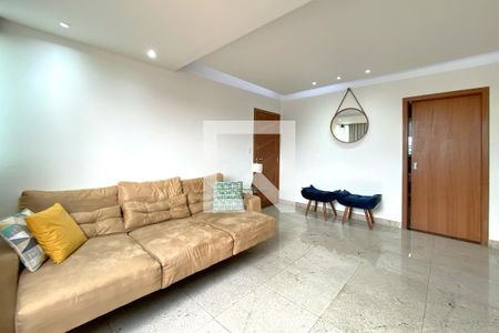 Sala de apartamento à venda com 3 quartos, 87m² em Sagrada Família, Belo Horizonte