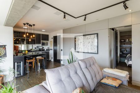 Sala de apartamento para alugar com 1 quarto, 92m² em Vila Olímpia, São Paulo