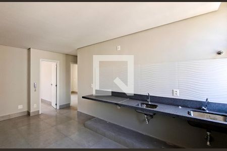 Sala/Cozinha de apartamento para alugar com 2 quartos, 34m² em Centro, Belo Horizonte