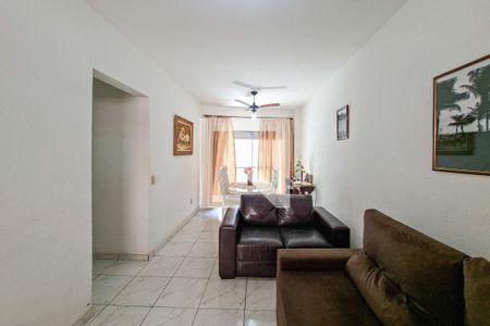 Sala de apartamento para alugar com 2 quartos, 73m² em Canto do Forte, Praia Grande