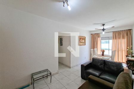 Sala de apartamento para alugar com 2 quartos, 73m² em Canto do Forte, Praia Grande