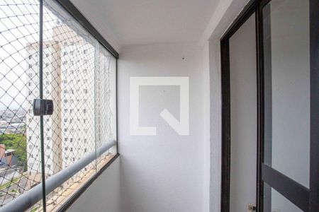 Varanda da Sala de apartamento à venda com 3 quartos, 70m² em Jardim Melo, Diadema