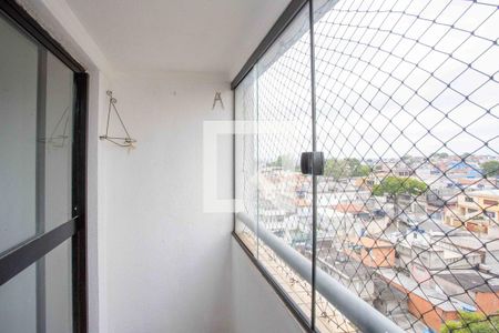 Varanda da Sala de apartamento à venda com 3 quartos, 70m² em Jardim Melo, Diadema