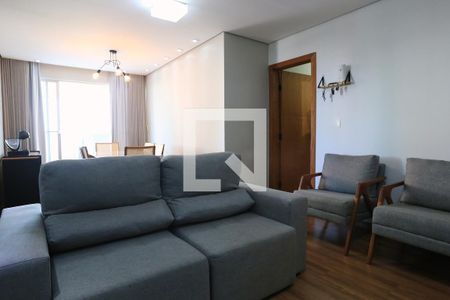 Sala de apartamento à venda com 3 quartos, 159m² em Sagrada Família, Belo Horizonte